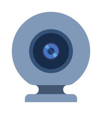 Web kamera vektör çizim simgesi