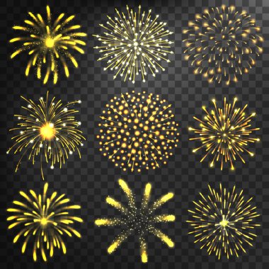 Fireworks vektör simge izole