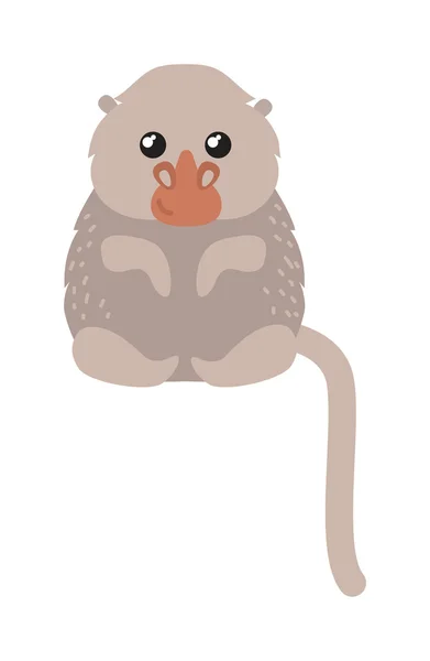 Monkey vector illustration — Stock Vector