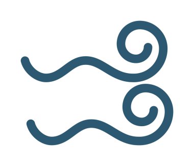 Kar bulutu vektör illüstrasyonu.