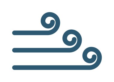 Kar bulutu vektör illüstrasyonu.