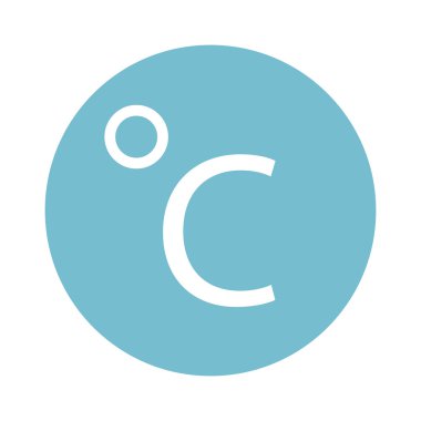 Termometre sıcaklık vektör illüstrasyonu