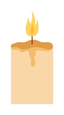 Vektör mumlar seti.