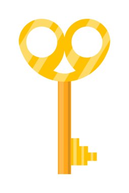 Vintage anahtar vektör