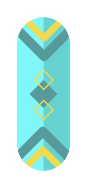 Kaykay tahtası vektör izole