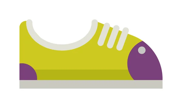 Zapatillas de deporte de moda casual zapatos — Vector de stock