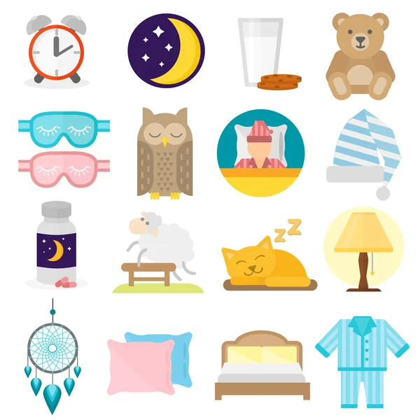 Simgeler vektör çizim uyku