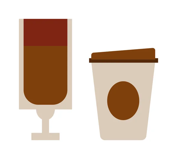 Coffe cup vektor illustration. — Stock vektor