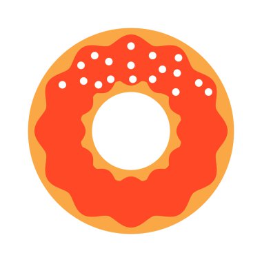 Çörek simge vektör izole