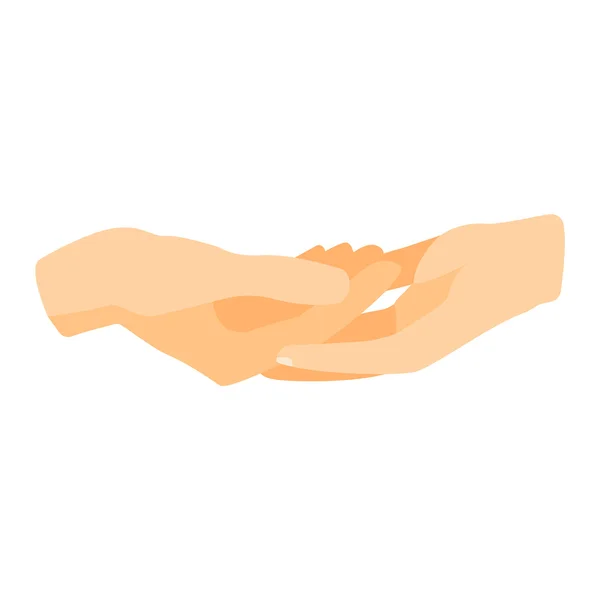 Human hands vector illustration. — Stock Vector