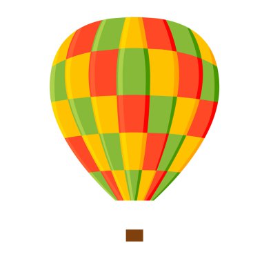 Ballon aerostat ulaşım vektör