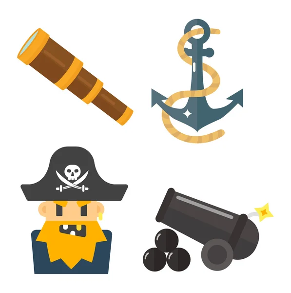 Cartoon Pirate Saber Looking Menacingly Stock Vector (Royalty Free)  1799985220