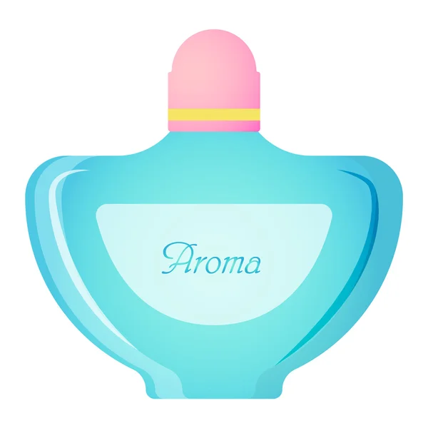 Perfume bottle vector isolated — Stock Vector