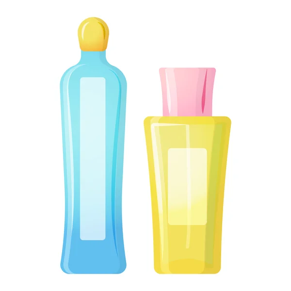 Ensemble vecteur bouteille de parfum . — Image vectorielle