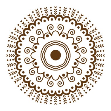 Mandala tasarlamak vektör