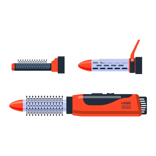 Mode haardroger gereedschap vector — Stockvector