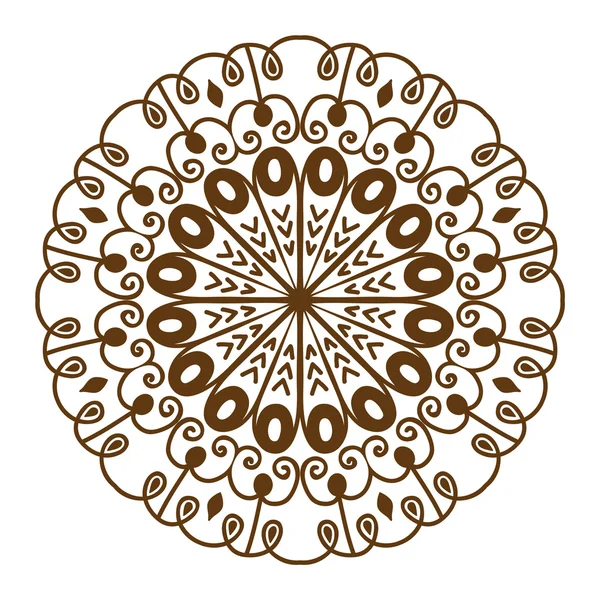 Mandala vecteur de modèle — Image vectorielle