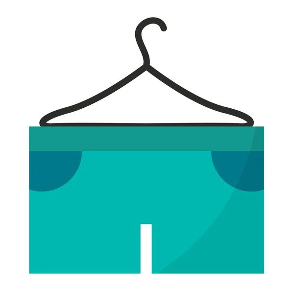 Running shorts vector geïsoleerd — Stockvector