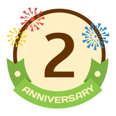 İyi ki doğdun rozetleri vektör simgesi