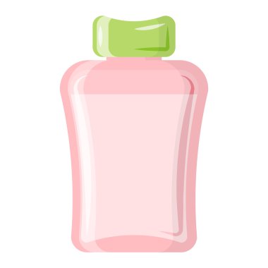 Kozmetik boş paket kutusu simge vektör