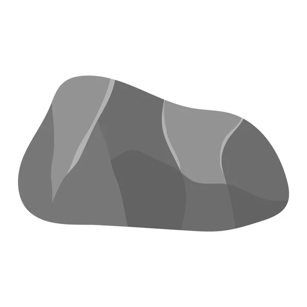 Pierre de roche icône vectorielle — Image vectorielle
