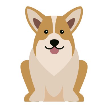 Beyaz izole farklı köpek doğurmak