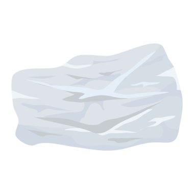 Mineral taş vektör simgesi