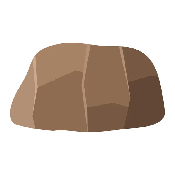Rock sten vektor symbol — Stock vektor