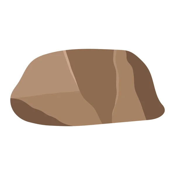 Piedra icono vector de piedra — Vector de stock