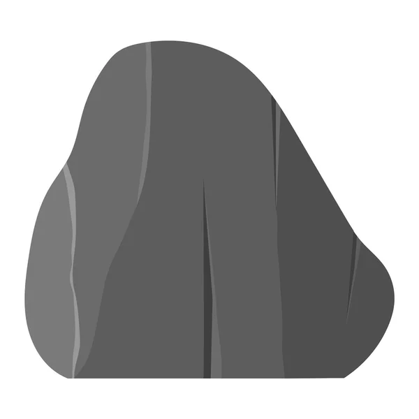 岩石石头矢量图标 — 图库矢量图片