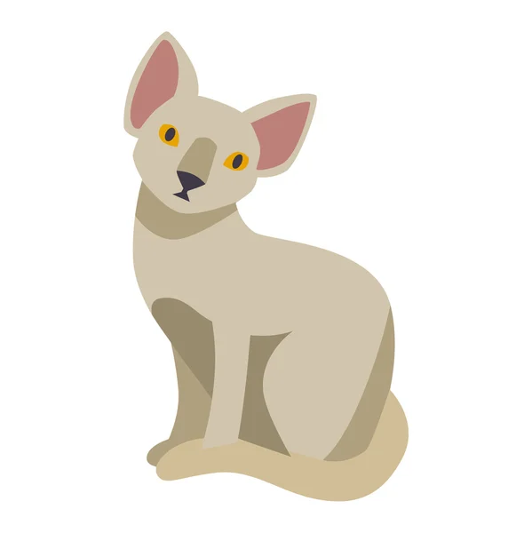Мультфільм Векторний персонаж кішки — стоковий вектор
