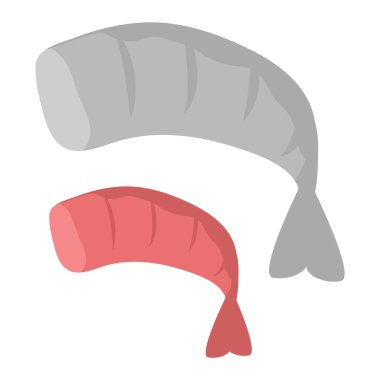 Karides illüstrasyon vektör.