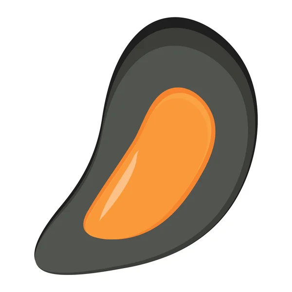 Verse Mossel vectorillustratie. — Stockvector