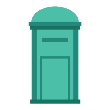 Posta posta kutusu vektör çizim