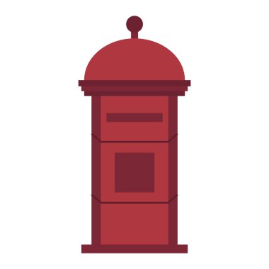 Posta posta kutusu vektör çizim