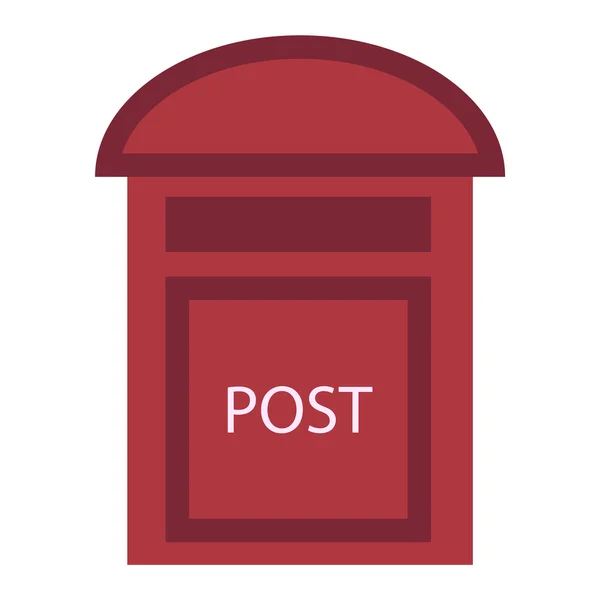 Post caixa de correio ilustração vetorial —  Vetores de Stock