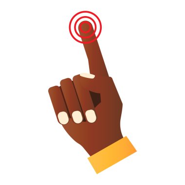 Eller tuşlar vektör