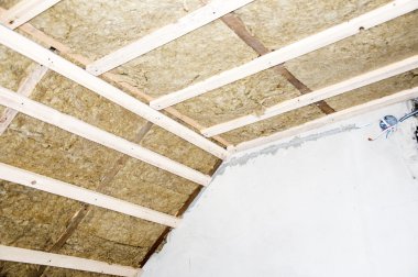 Bir çatı ısı yalıtım Taşyünü