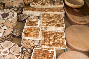 el yapımı Ahşap mutfak eşyaları 