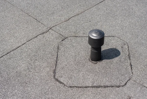 Aerator - flat roof ventilation. — Stock Photo, Image