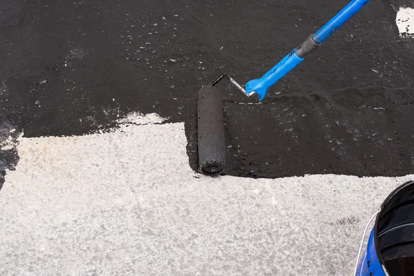 Priming betong avdragare — Stockfoto