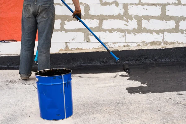 Solado de hormigón cebado — Foto de Stock