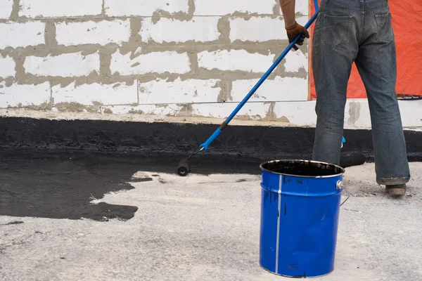 Solado de hormigón cebado — Foto de Stock