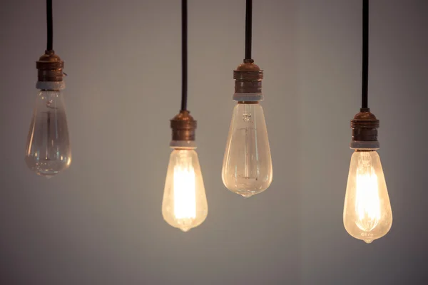 Gloed lamp, Light bulbs — Stockfoto