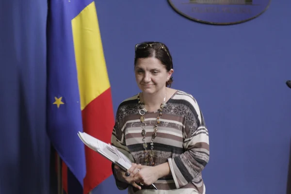 Az igazságszolgáltatás Raluca Pruna miniszter — Stock Fotó