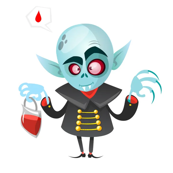 Premium Vector  Halloween vampire illustration. illustration of a vampire  child who appears on halloween night.