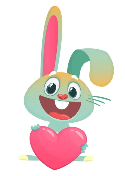 Персонаж Мультфильма Кролик Кролик Векторная Иллюстрация Isolated — стоковый вектор