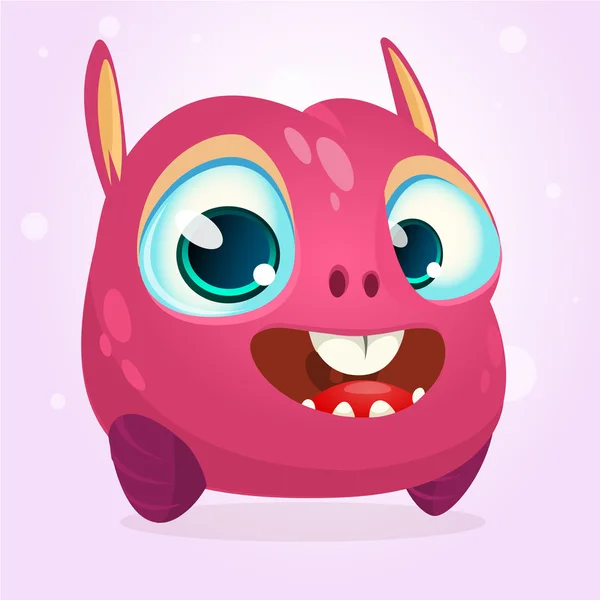 Cute cartoon monster. Vector teken — Stockvector