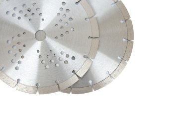 Kesme disk elmas - elmas disk beyaz zemin üzerine beton için