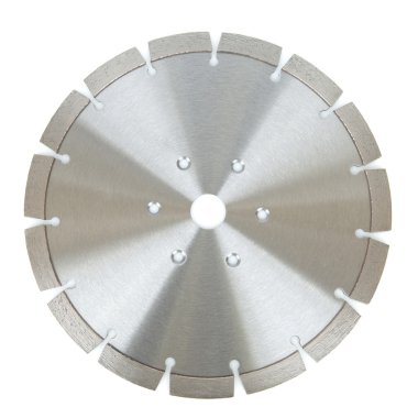 Kesme disk elmas - elmas disk beyaz zemin üzerine beton için